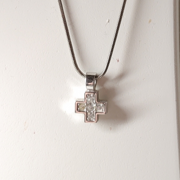 SWAROVSKI Cross Necklace - Picture 1 of 3